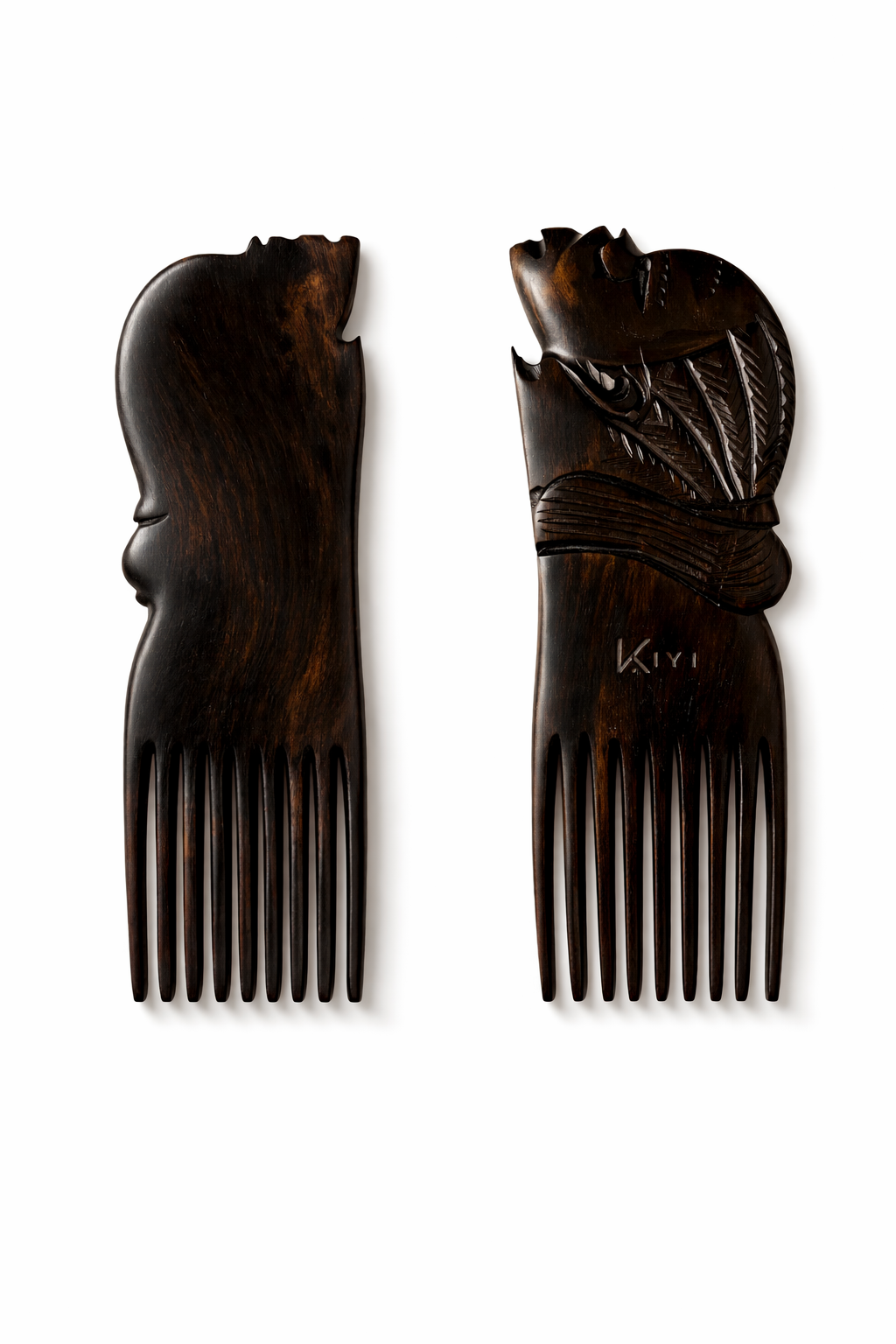 Peigne Héritage - Ébène Sculpté