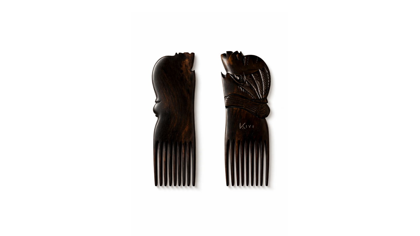 Peigne Héritage - Ébène Sculpté